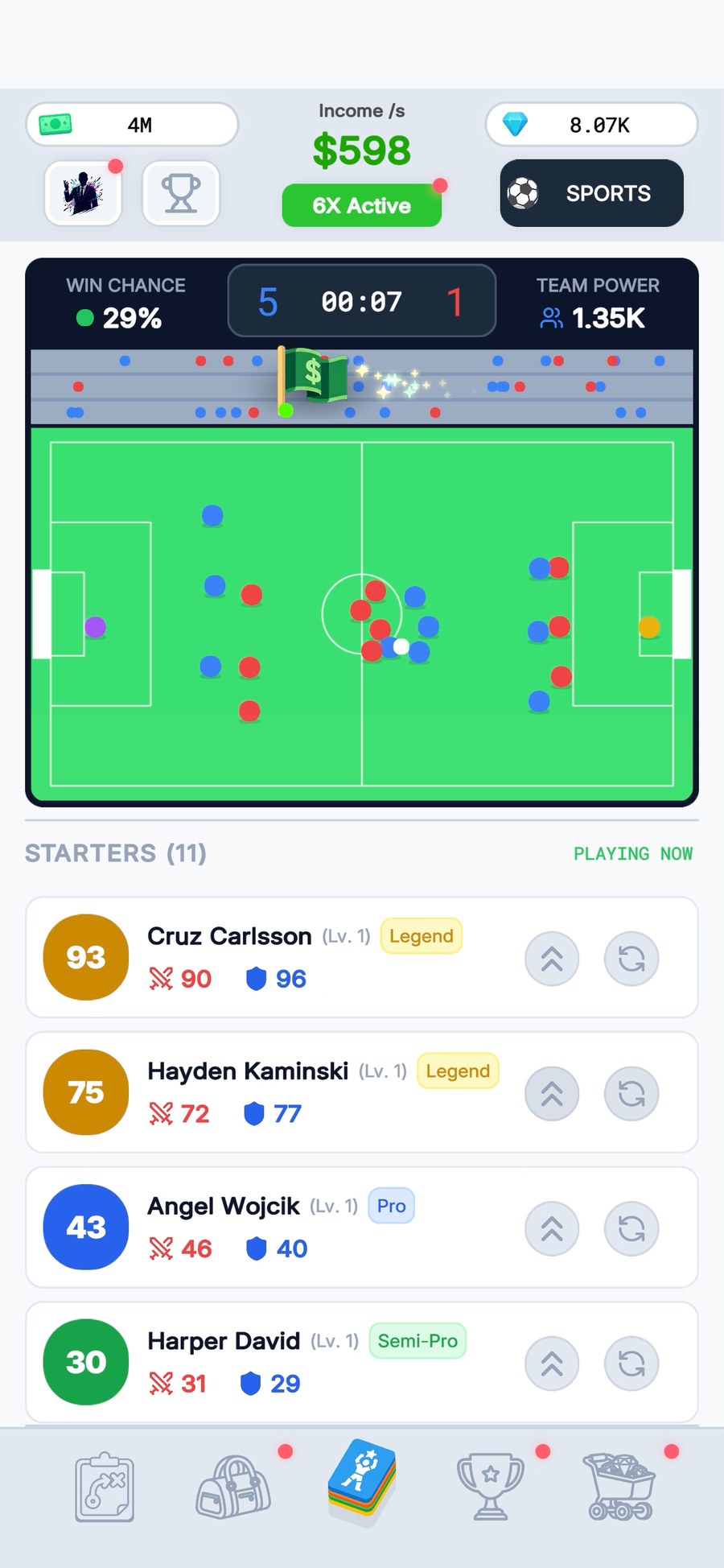 Sport Star gameplay screenshot