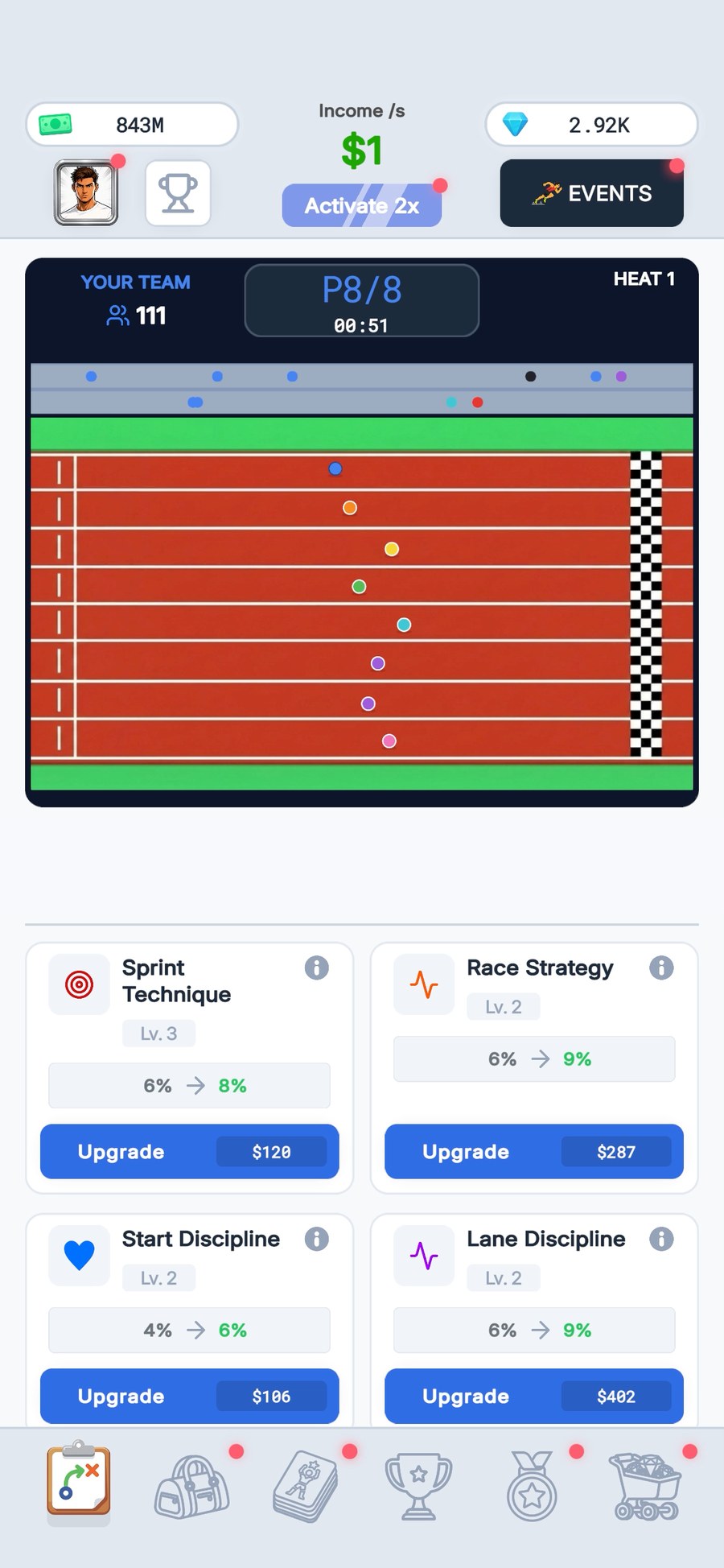 Track Star gameplay screenshot